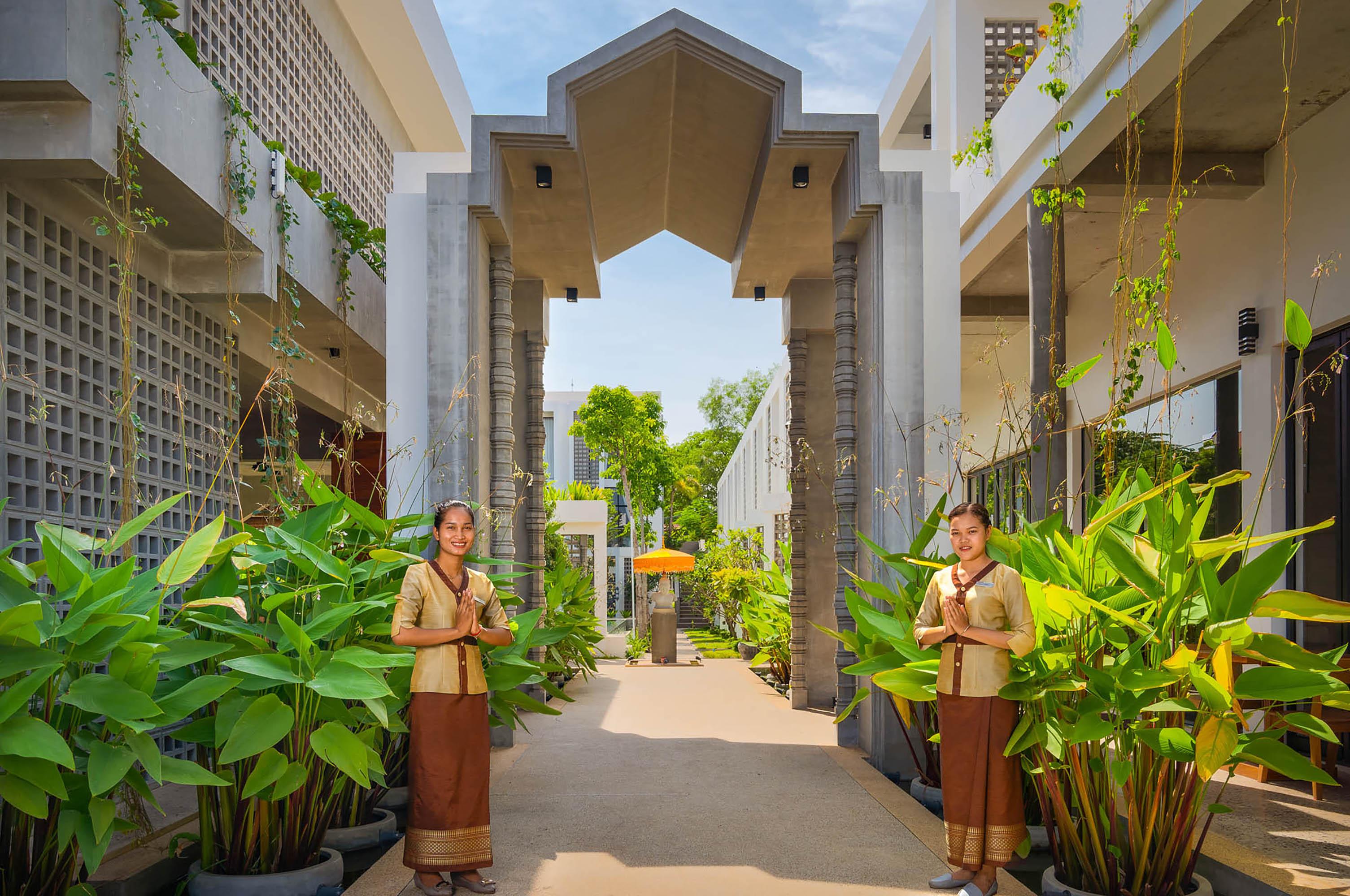 Phka Chan Hotel Ciudad de Siem Riep Exterior foto